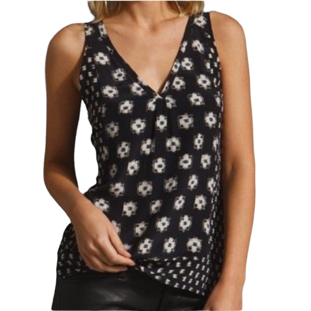 JOIE Moscow Silk Sleeveless Blouse